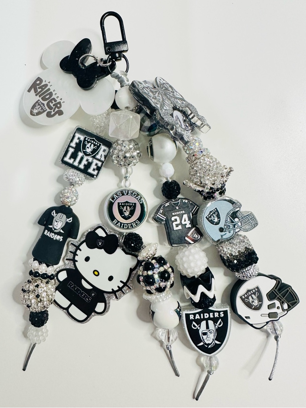 LV Raiders Bag Charm
